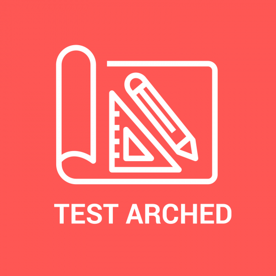 logo TEST ARCHED